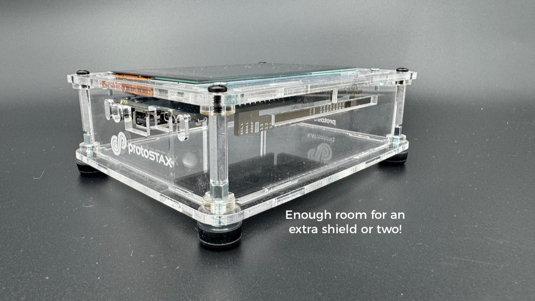 ProtoStax-AG Enclosure for Arduino Giga Display