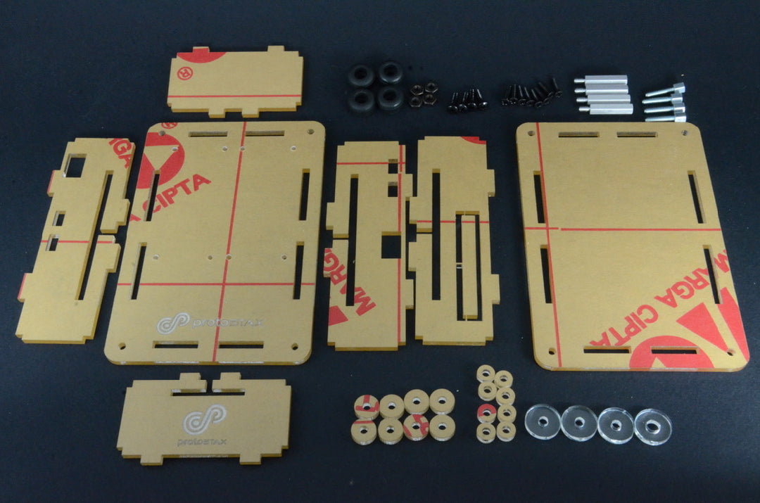 ProtoStax Enclosure for Raspberry Pi Zero - Parts list