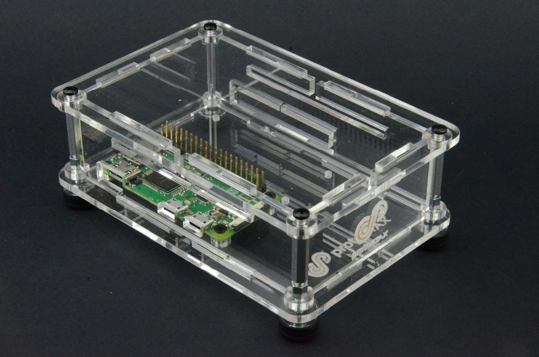 ProtoStax Enclosure for Raspberry Pi Zero - Fully Closed Configuration