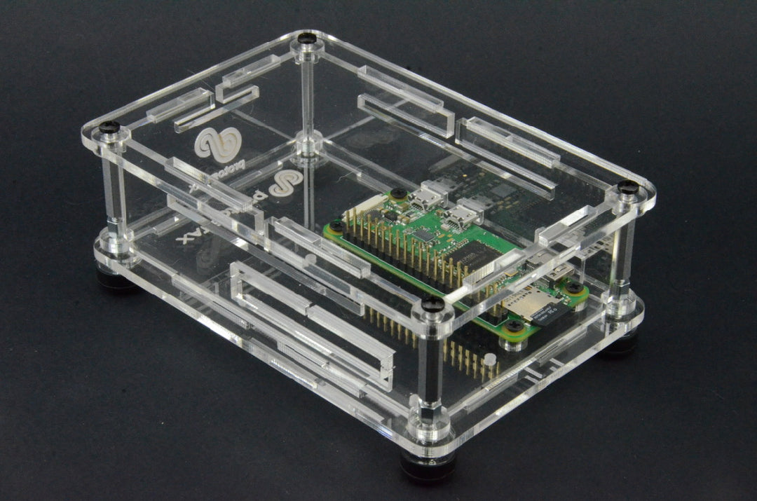 ProtoStax Enclosure for Raspberry Pi Zero - Fully Closed Configuration