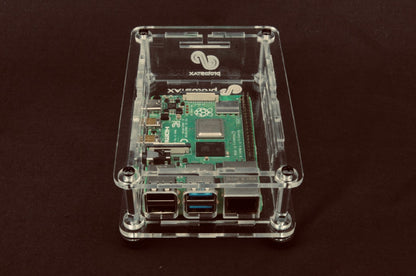 ProtoStax Enclosure for Raspberry Pi B+ / Model 4B - Fully Closed Configuration
