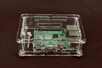ProtoStax Enclosure for Raspberry Pi B+ / Model 4B - Fully Closed Configuration