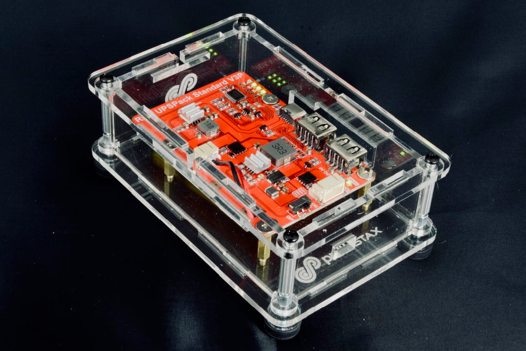 ProtoStax Enclosure for RPI UPSPack Standard V3