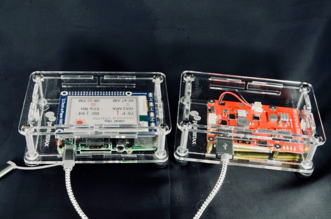 ProtoStax Enclosure for RPI UPSPack Standard V3 - Use a power pack for any 5v systems - Arduino & Raspberry Pi