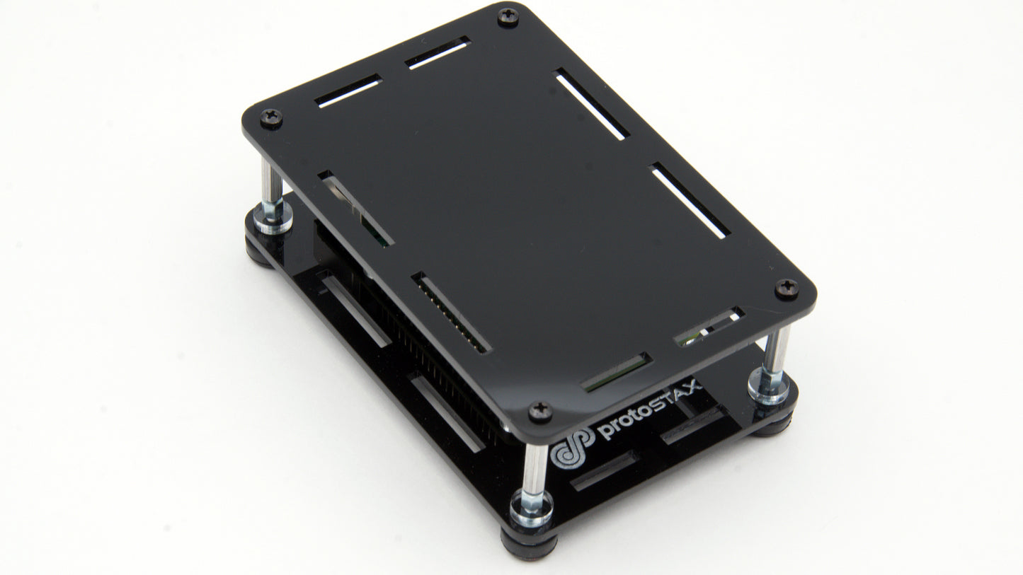 ProtoStax Enclosure for Raspberry Pi 5 / 4 / 3 Model B/B+
