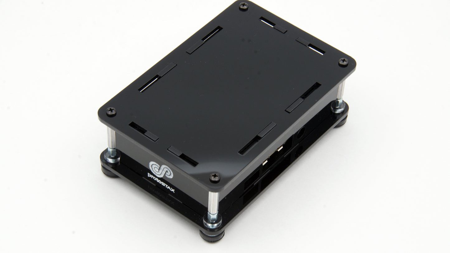 ProtoStax Enclosure for Raspberry Pi 5 / 4 / 3 Model B/B+