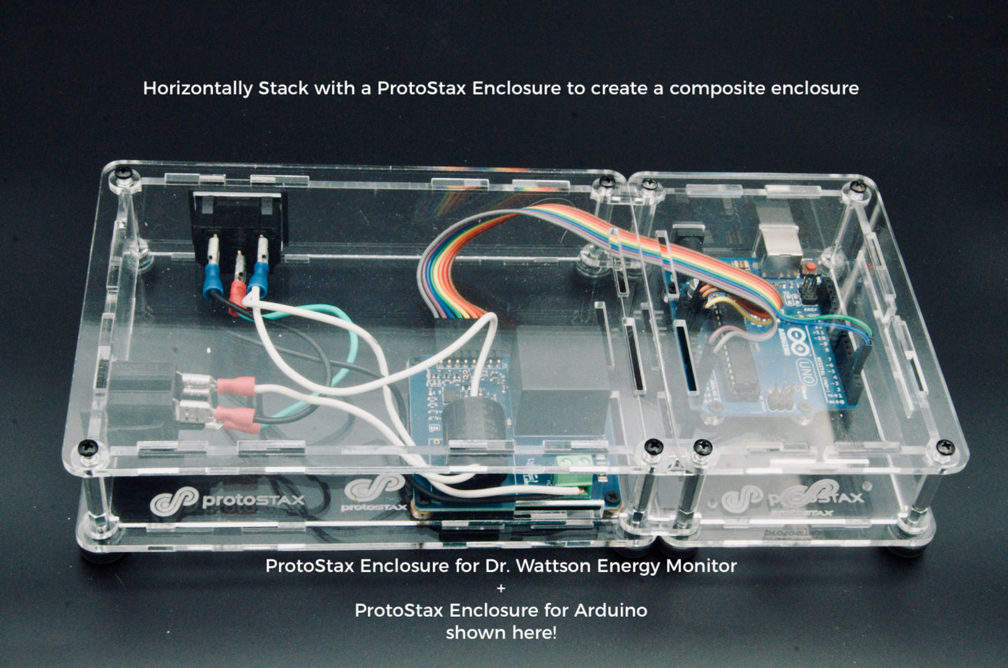 ProtoStax Enclosure for Dr. Wattson Energy Monitor