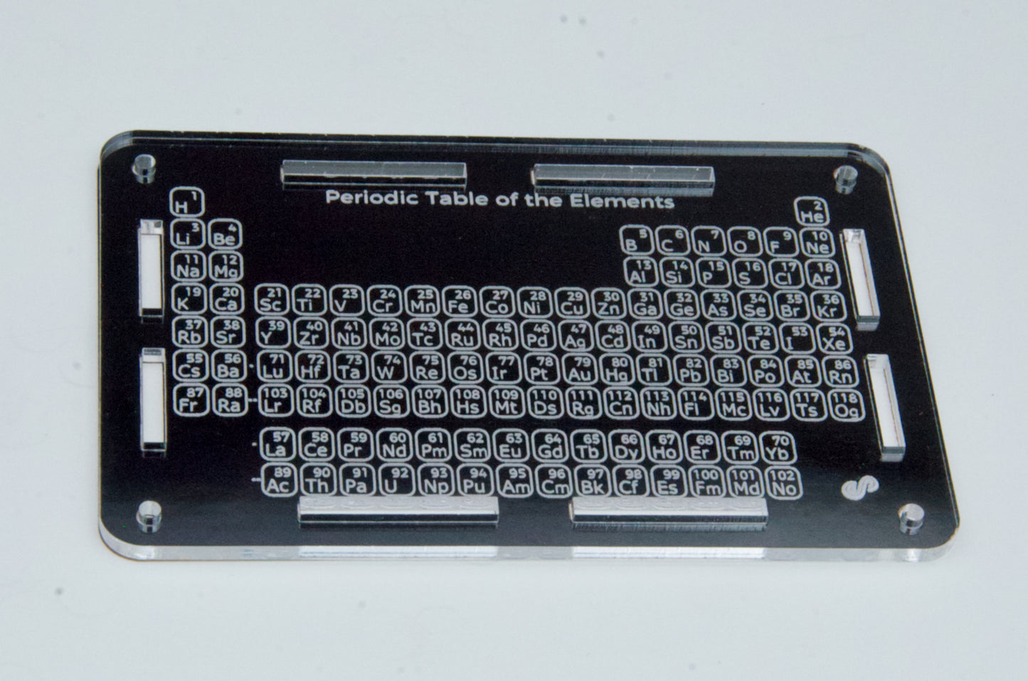 ProtoStax Decorative Tops  - Periodic Table of the Elements (paintable Top Plate)
