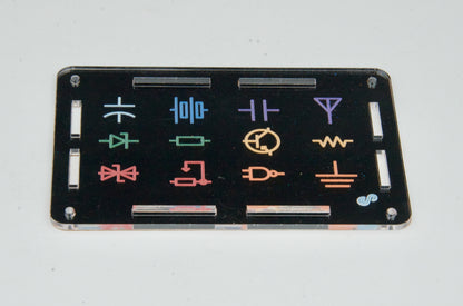 ProtoStax Decorative Tops  - Electrical Symbols (paintable Top Plate)