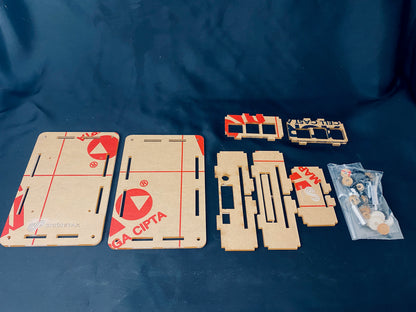ProtoStax Enclosure for Raspberry Pi B+ / Model 4B - Parts list