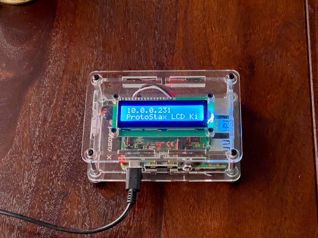 ProtoStax LCD Kit V2