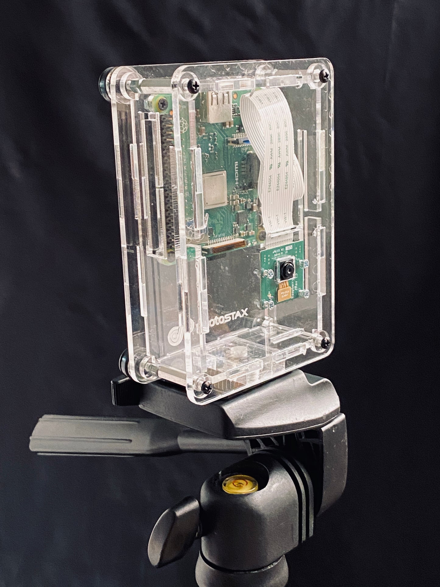 ProtoStax Camera Kit for Raspberry Pi Camera with ProtoStax Enclosure for Raspberry Pi A+